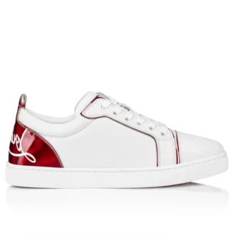 Fun Louise Junior – Sneakers – Kalveskind og lak – Hvid – Dame