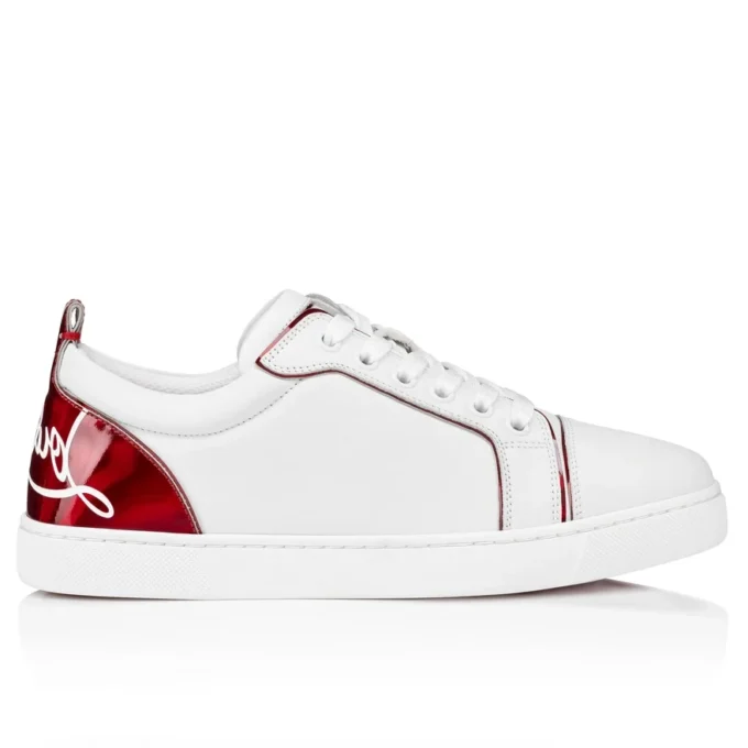 Fun Louise Junior – Sneakers – Kalveskind og lak – Hvid – Dame Fun Louise Junior – Sneakers – Kalveskind og lak – Hvid – Dame