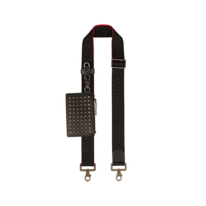 Funky – Crossbody-taske – Kalveskind med struktur og pigge – Sort Funky – Crossbody-taske – Kalveskind med struktur og pigge – Sort