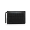 Funky – Pouch – Kalveskind med struktur og pigge – Sort Funky – Pouch – Kalveskind med struktur og pigge – Sort