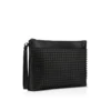 Funky – Pouch – Kalveskind med struktur og pigge – Sort Funky – Pouch – Kalveskind med struktur og pigge – Sort