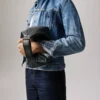 Funky – Pouch – Kalveskind og pigge – Sort
