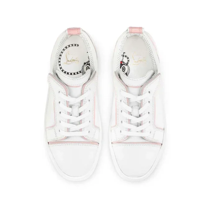 Funnyto – Low-Top Sneakers – Kalveskind – Rosy – Børn Funnyto – Low-Top Sneakers – Kalveskind – Rosy – Børn