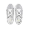 Funnyto – Sneakers – Glitteret kalveskind – Sølv – Børn Funnyto – Sneakers – Glitteret kalveskind – Sølv – Børn