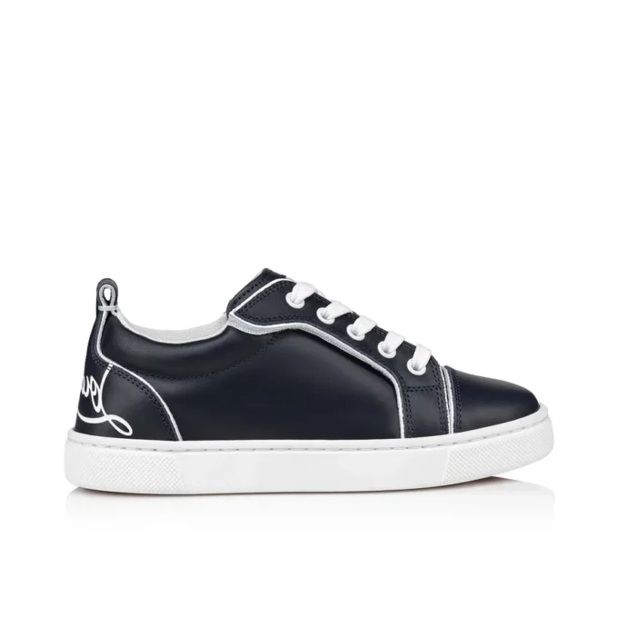 Funnyto – Sneakers – Kalveskind – Marineblå – Børn Funnyto – Sneakers – Kalveskind – Marineblå – Børn