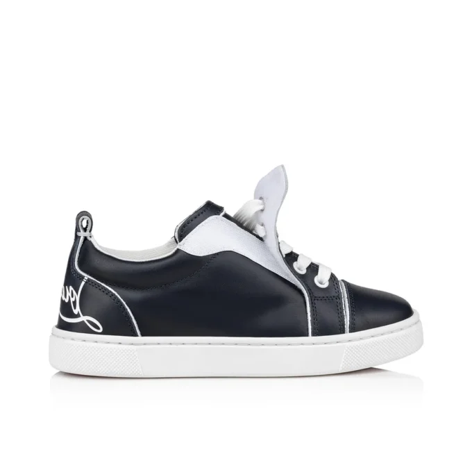 Funnyto – Sneakers – Kalveskind – Marineblå – Børn Funnyto – Sneakers – Kalveskind – Marineblå – Børn