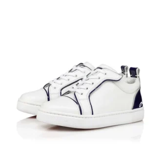 Funnyto – Sneakers med lavt skaft – Kalveskind – Blå – Børn