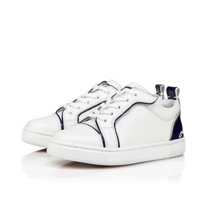 Funnyto – Sneakers med lavt skaft – Kalveskind – Blå – Børn Funnyto – Sneakers med lavt skaft – Kalveskind – Blå – Børn