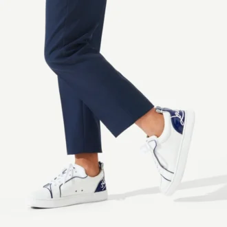 Funnyto – Sneakers – Kalveskind og lakeret kalveskind – Bianco – Børn