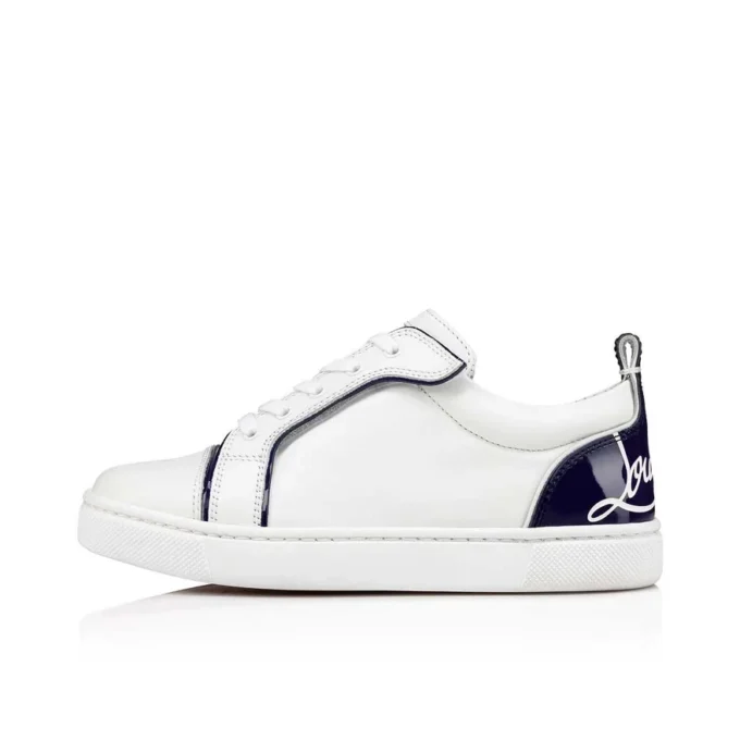 Funnyto – Sneakers med lavt skaft – Kalveskind – Blå – Børn Funnyto – Sneakers med lavt skaft – Kalveskind – Blå – Børn