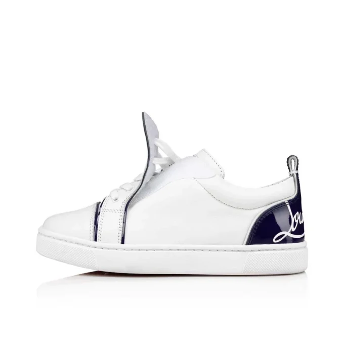 Funnyto – Sneakers med lavt skaft – Kalveskind – Blå – Børn Funnyto – Sneakers med lavt skaft – Kalveskind – Blå – Børn