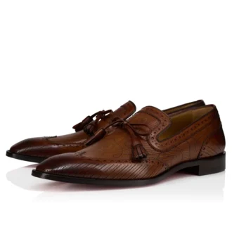 Grave Moc – Loafers – Patineret kalveskind – Havane – Herre Grave Moc – Loafers – Patineret kalveskind – Havane – Herre