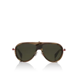 Greggo Lb0004 – Solbriller – Metal – Brun Horn