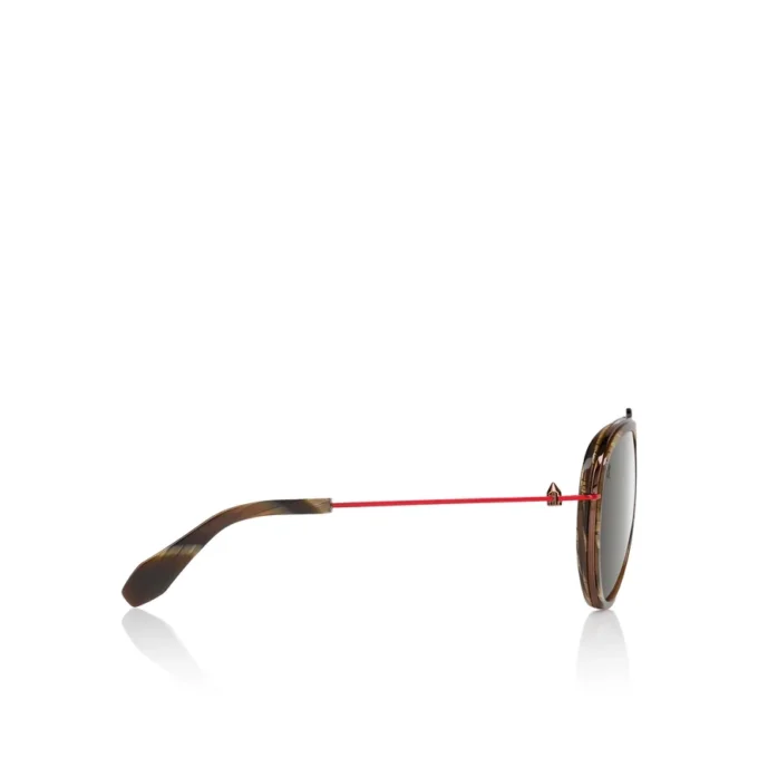 Greggo Lb0004 – Solbriller – Metal – Brun Horn Greggo Lb0004 – Solbriller – Metal – Brun Horn