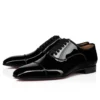 Greggo – Oxfords – Lakeret kalveskind – Sort – Herre Greggo – Oxfords – Lakeret kalveskind – Sort – Herre