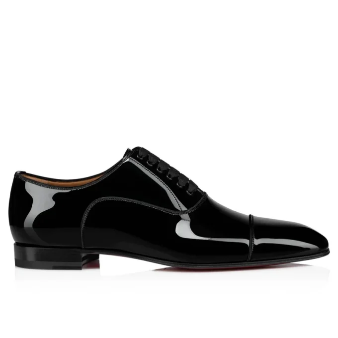Greggo – Oxfords – Lakeret kalveskind – Sort – Herre Greggo – Oxfords – Lakeret kalveskind – Sort – Herre