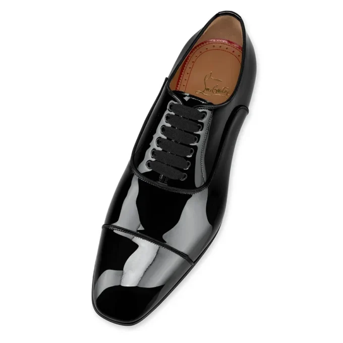 Greggo – Oxfords – Lakeret kalveskind – Sort – Herre Greggo – Oxfords – Lakeret kalveskind – Sort – Herre