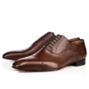 Greggo – Oxfords – Patineret kalveskind – Havane – Herre Greggo – Oxfords – Patineret kalveskind – Havane – Herre