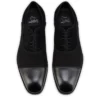 Greggory – Oxfords – Kalveskind, bomuldstwill og veau-velour – Sort – Herre Greggory – Oxfords – Kalveskind, bomuldstwill og veau-velour – Sort – Herre