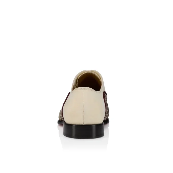 Greggory – Oxfords – Kalveskind, twillvævning og ruskind – Hvid og brun – Herre Greggory – Oxfords – Kalveskind, twillvævning og ruskind – Hvid og brun – Herre