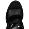 Her in Roma – 70 mm sandaler – Vokset kalveskind – Sort – Dame Her in Roma – 70 mm sandaler – Vokset kalveskind – Sort – Dame