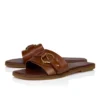 Her in Roma Mule – Mules – Kalveskind – Mørk karminrød – Dame
