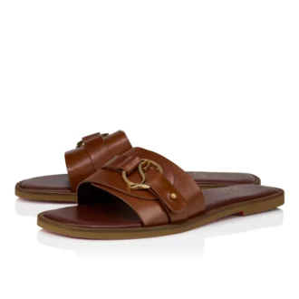 Her in Roma Mule – Mules – Kalveskind – Mørk karminrød – Dame Her in Roma Mule – Mules – Kalveskind – Mørk karminrød – Dame