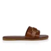 Her in Roma Mule – Mules – Kalveskind – Mørk karminrød – Dame