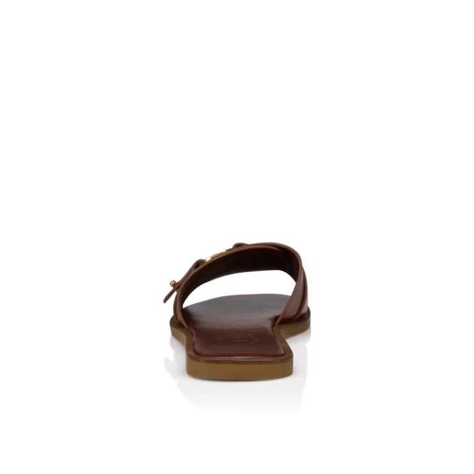 Her in Roma Mule – Mules – Kalveskind – Mørk karminrød – Dame