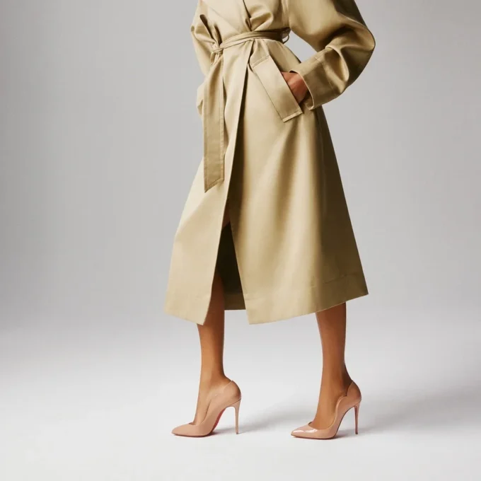 Hot Chick – 100 mm pumps – lakeret kalveskind – blush – kvinder