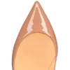 Hot Chick – 100 mm pumps – lakeret kalveskind – blush – kvinder
