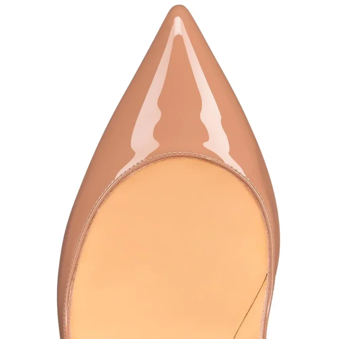 Hot Chick – 100 mm pumps – lakeret kalveskind – blush – kvinder