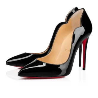 Hot Chick – 100 mm pumps – laklæder – sort – kvinder Hot Chick – 100 mm pumps – laklæder – sort – kvinder