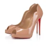 Hot Chick Alta – 120 mm pumps med åben tå – lakeret kalveskind – blush – kvinder Hot Chick Alta – 120 mm pumps med åben tå – lakeret kalveskind – blush – kvinder