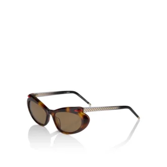 Hot Chick Lb0010 – Solbriller – Acetat – Mørk Havana