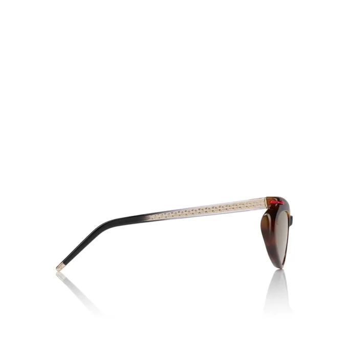 Hot Chick Lb0010 – Solbriller – Acetat – Mørk Havana Hot Chick Lb0010 – Solbriller – Acetat – Mørk Havana