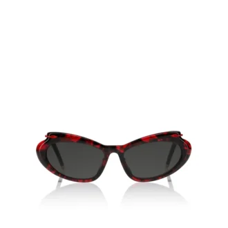 Hot Chick Lb0010 – Solbriller – Acetat – Rød Havana