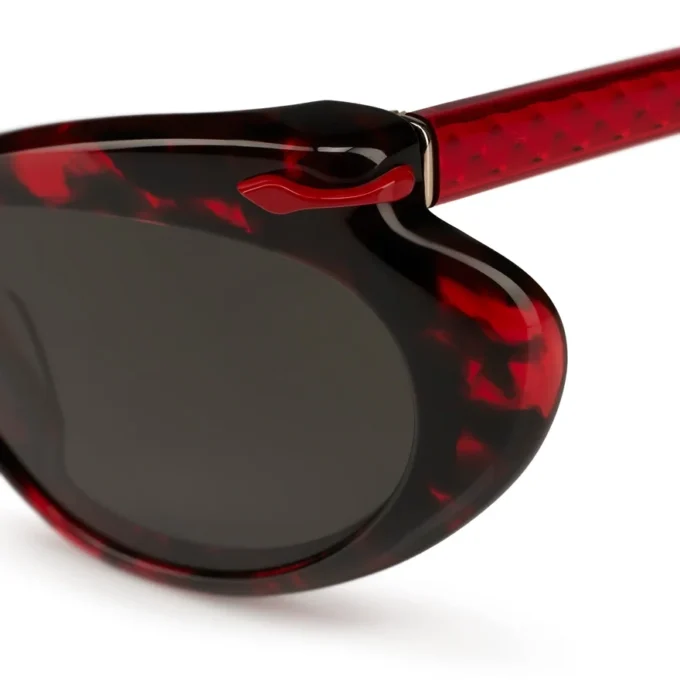 Hot Chick Lb0010 – Solbriller – Acetat – Rød Havana