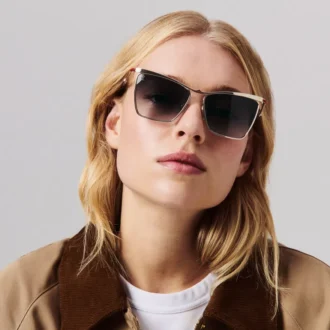 Hot Chick Lb0020 – Solbriller – Metal – Guld