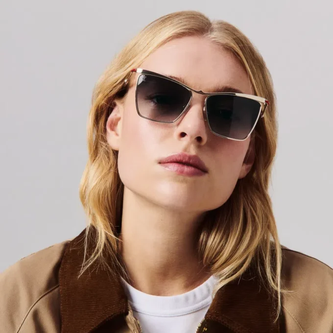 Hot Chick Lb0020 – Solbriller – Metal – Guld Hot Chick Lb0020 – Solbriller – Metal – Guld