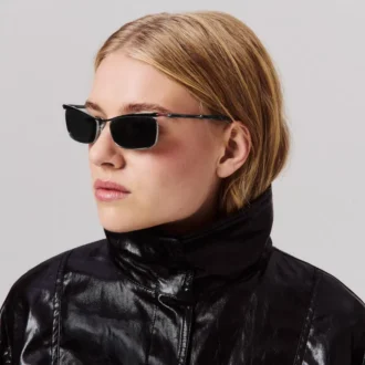 Hot Chick Lb0021 – Solbriller – Metal – Mørk ruthenium