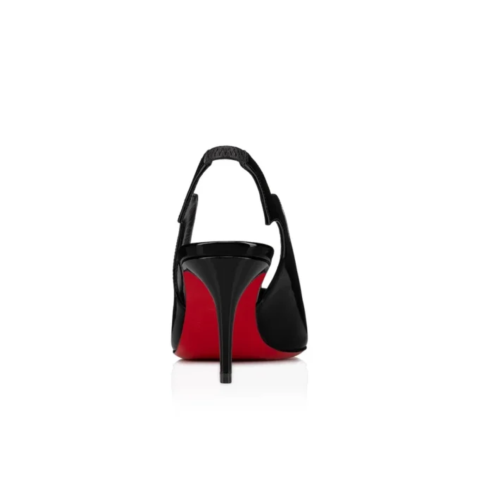 Hot Chick Sling – 70 mm slingback-pumps – laklæder – sort – kvinder Hot Chick Sling – 70 mm slingback-pumps – laklæder – sort – kvinder