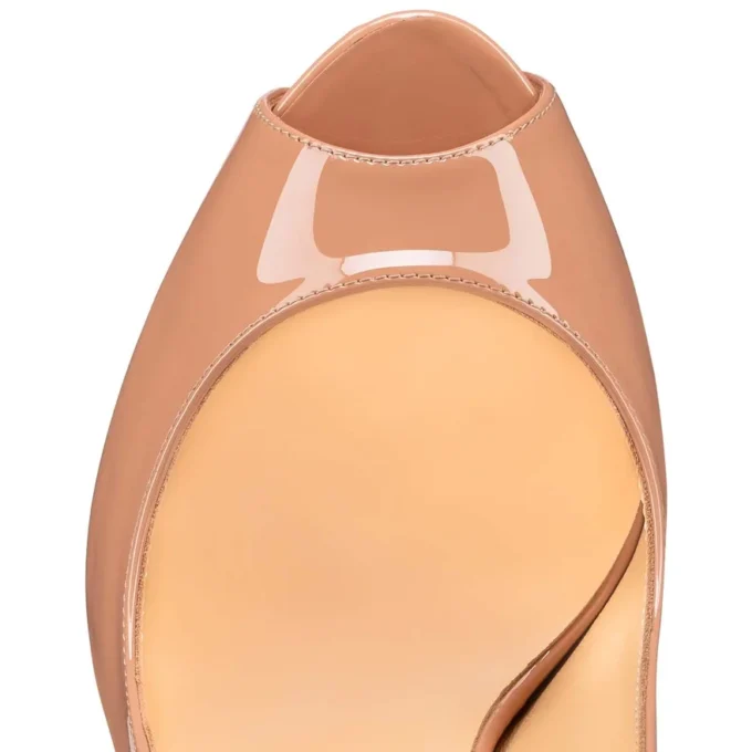 Hot Chick Sling Alta – 120 mm slingback-pumps – lakeret kalveskind – blush – kvinder Hot Chick Sling Alta – 120 mm slingback-pumps – lakeret kalveskind – blush – kvinder