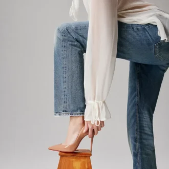 Iriza – 100 mm pumps – laklæder – blush – kvinder Iriza – 100 mm pumps – laklæder – blush – kvinder