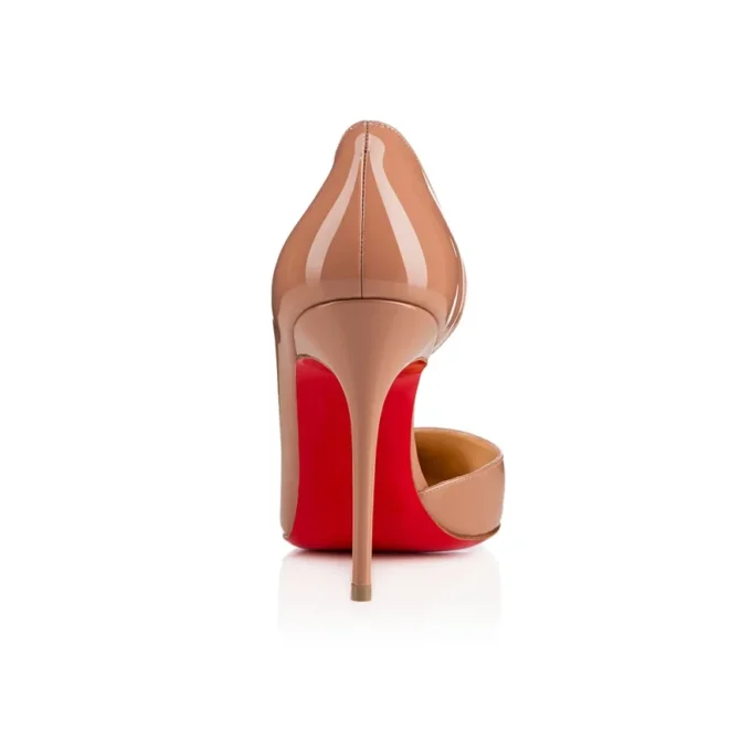 Iriza – 100 mm pumps – laklæder – blush – kvinder