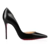 Iriza – 100 mm pumps – lammeskind – sort – kvinder