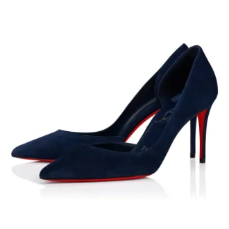 Iriza – 85 mm pumps – kalveskind i velour – Zaffiro – kvinder Iriza – 85 mm pumps – kalveskind i velour – Zaffiro – kvinder