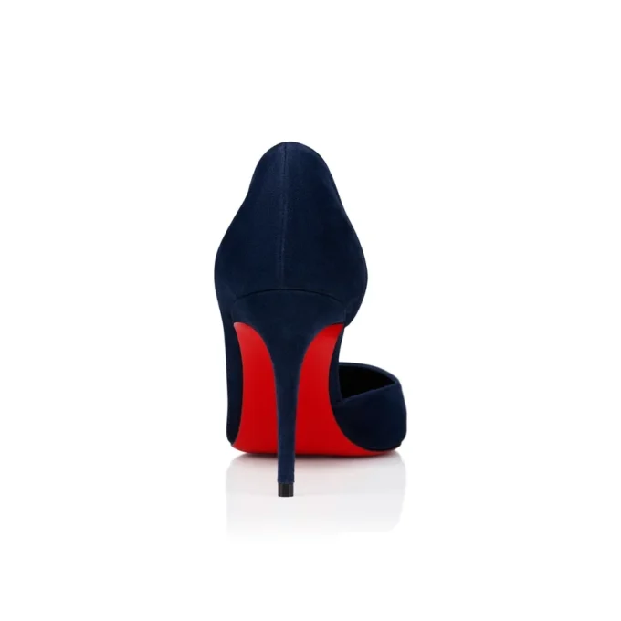 Iriza – 85 mm pumps – kalveskind i velour – Zaffiro – kvinder Iriza – 85 mm pumps – kalveskind i velour – Zaffiro – kvinder