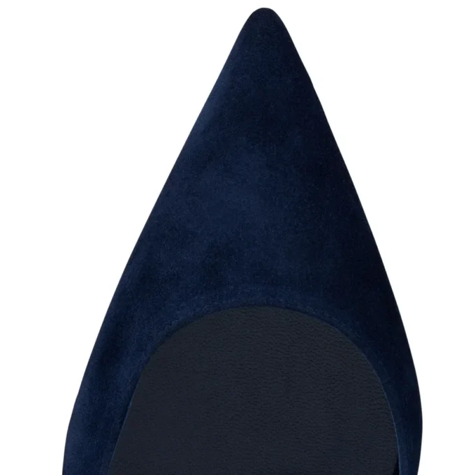 Iriza – 85 mm pumps – kalveskind i velour – Zaffiro – kvinder Iriza – 85 mm pumps – kalveskind i velour – Zaffiro – kvinder