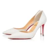 Iriza – 85 mm pumps – nappalæder – Bianco – kvinder